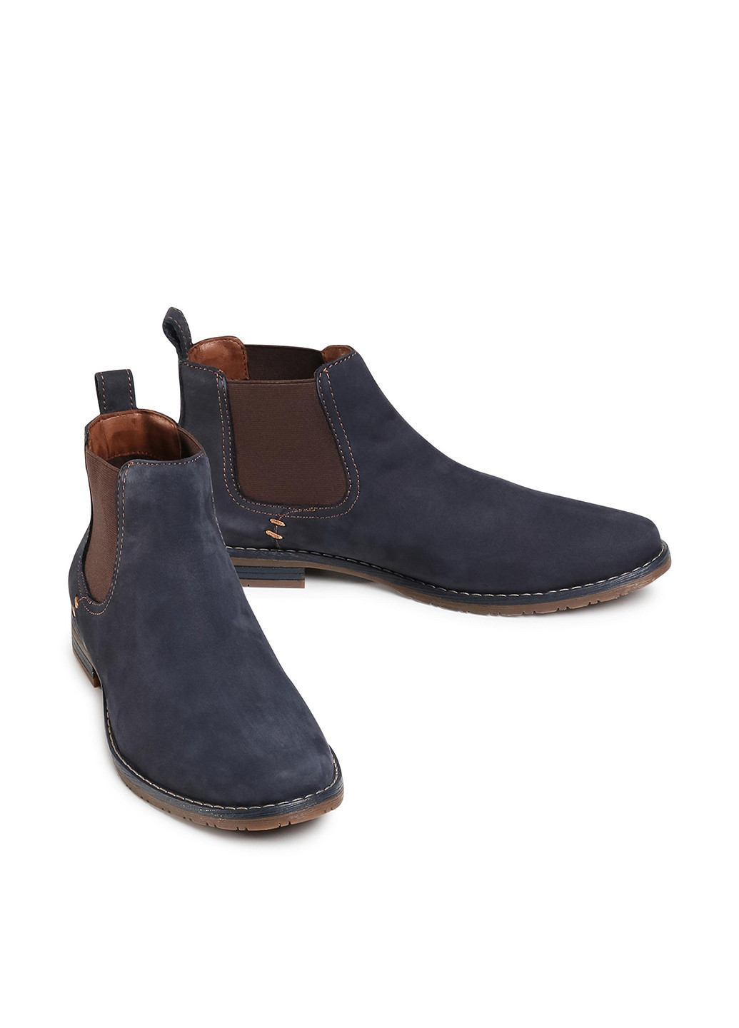 Темно-синие осенние черевики lasocki for men mb-steven-103 челси Lasocki for men