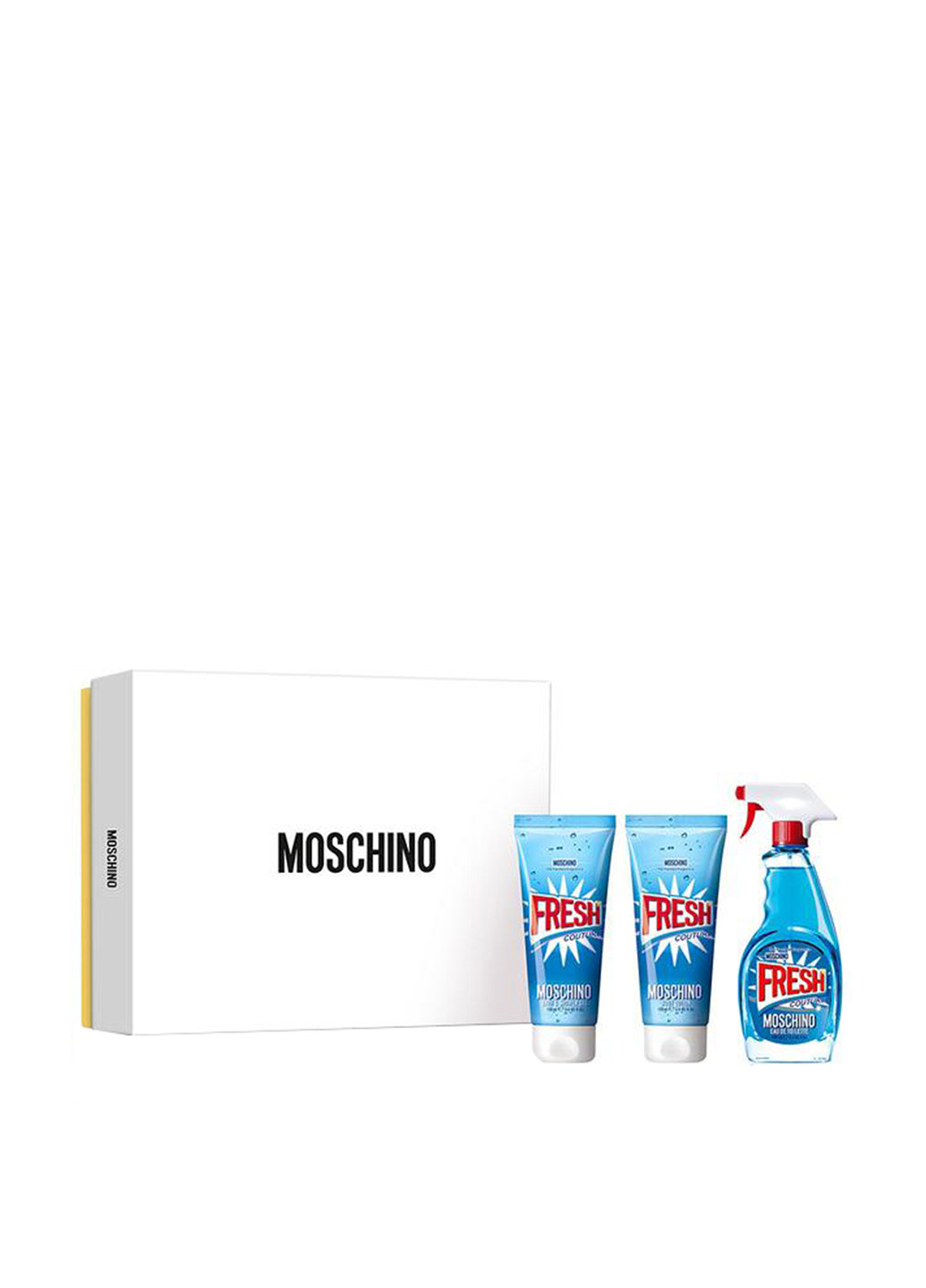 Парфюмированный набор Fresh Couture (туалетная вода, 50 мл, лосьон для тела, 50 мл, гель для душа, 50 мл) Moschino (66883998)