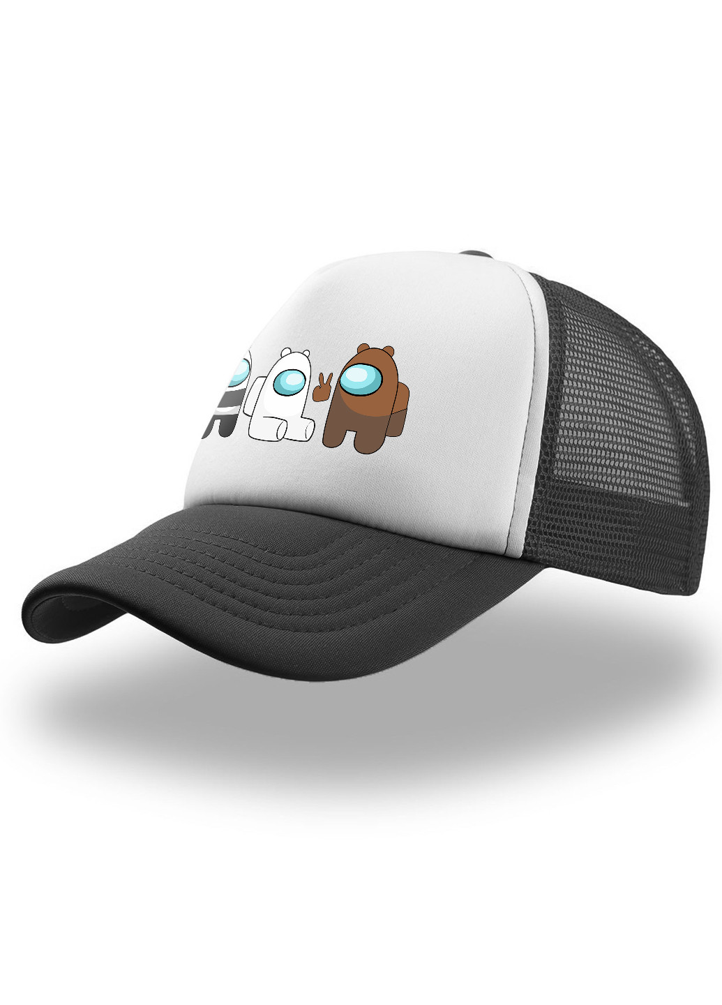 Кепка Тракер дитяча Вся правда про ведмедів (We Bare Bears) (33404-2668) MobiPrint (220769684)