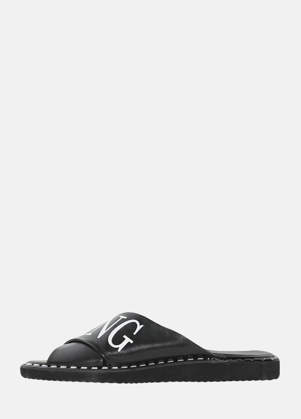 Черные шлепанцы rl0104-2 черный Luce di luna