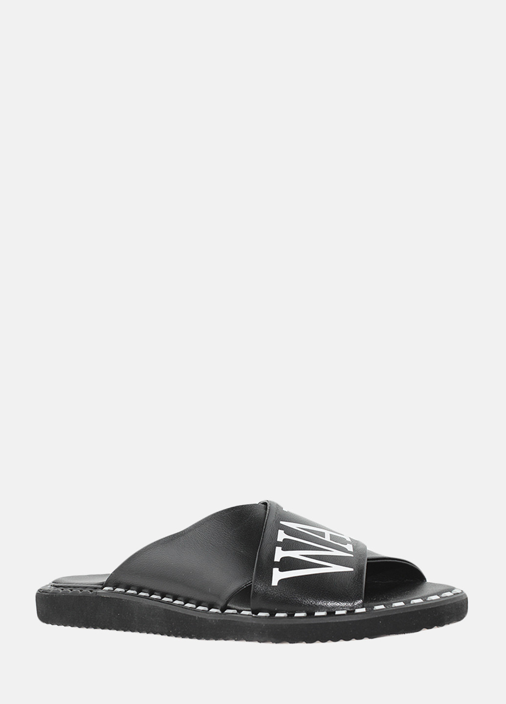 Черные шлепанцы rl0104-2 черный Luce di luna