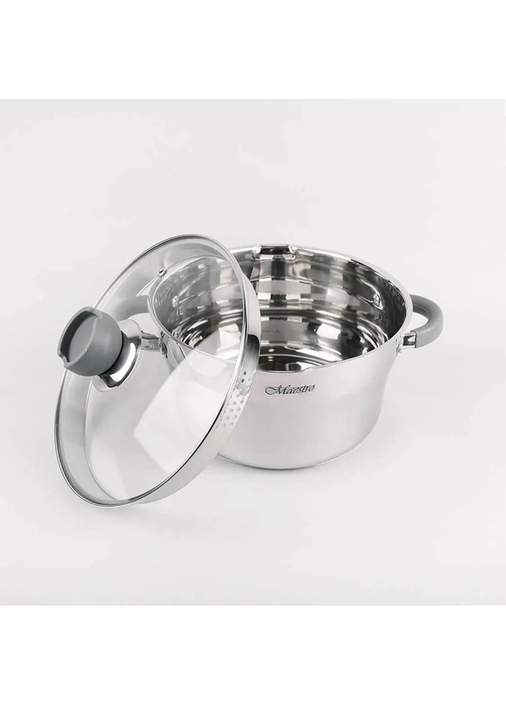 Кастрюля с крышкой MR-3507-18 2,4 л 18 см Maestro (253628474)