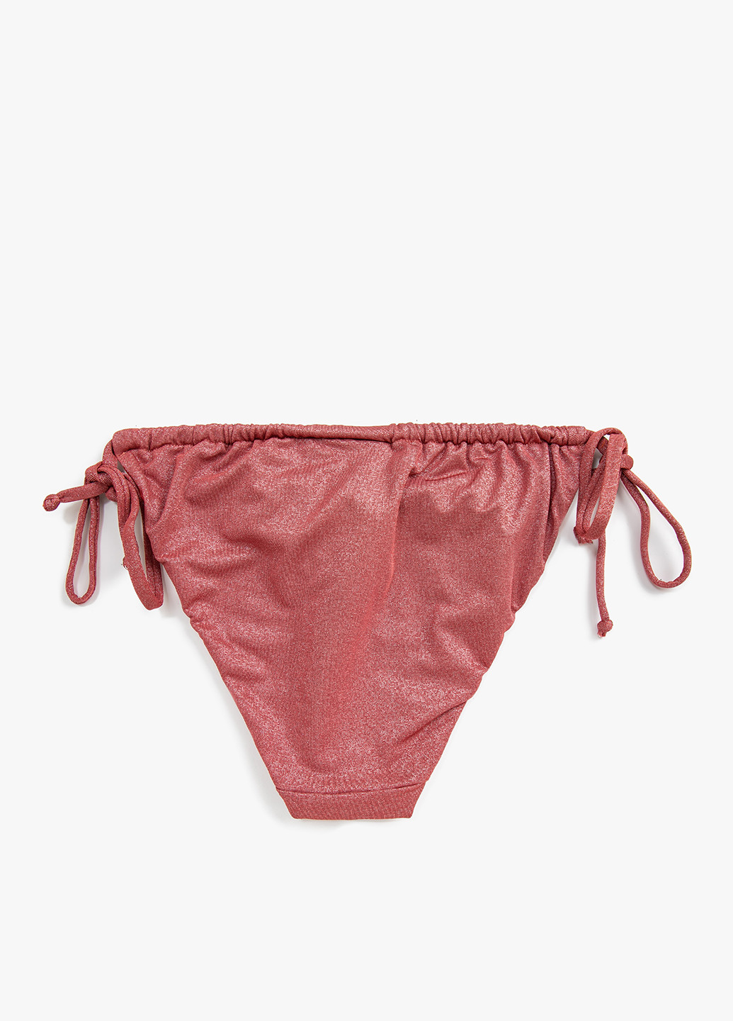 Розово-коричневые купальные трусики однотонные KOTON