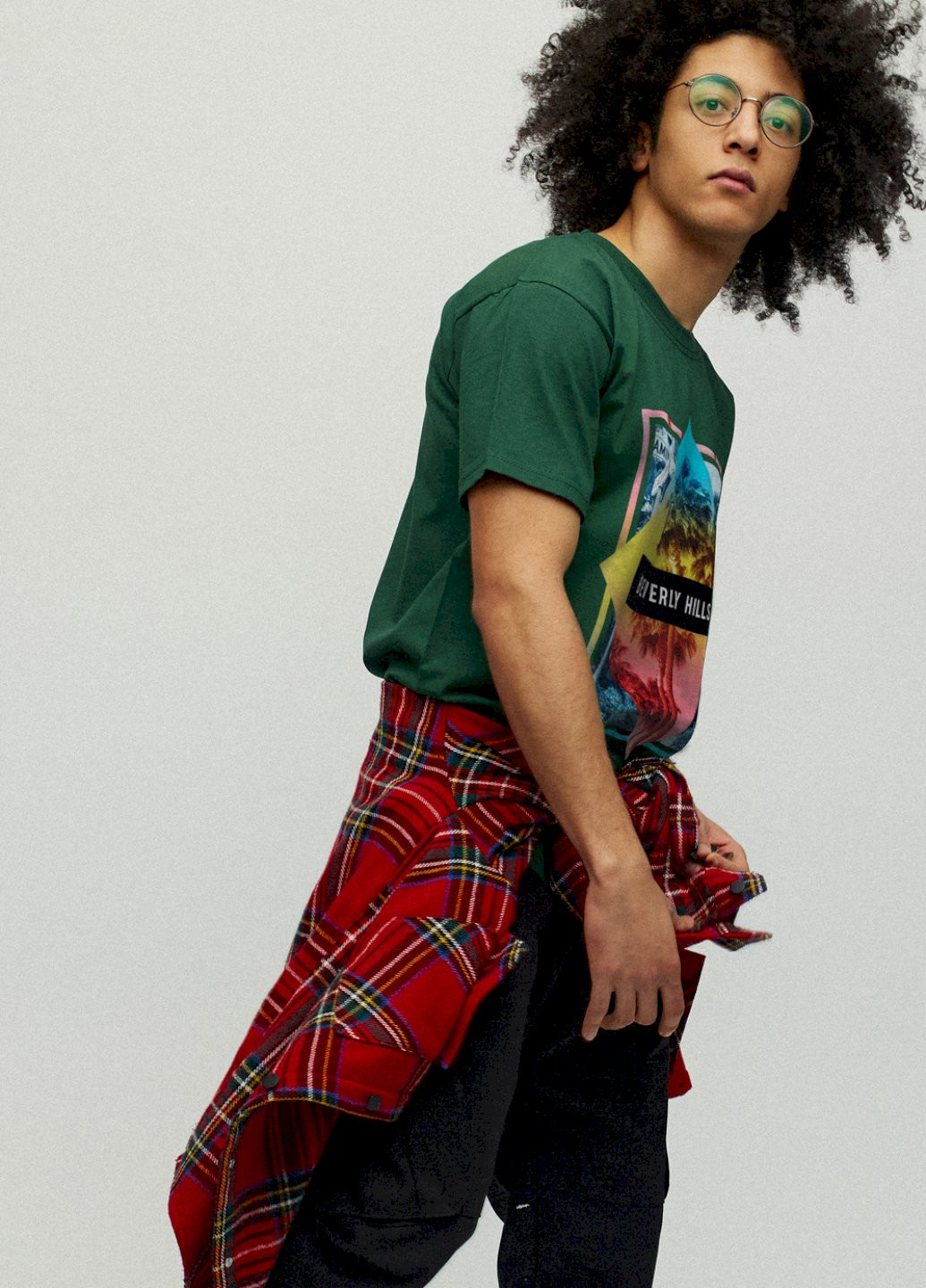 Темно-зелена футболка чоловіча YAPPI