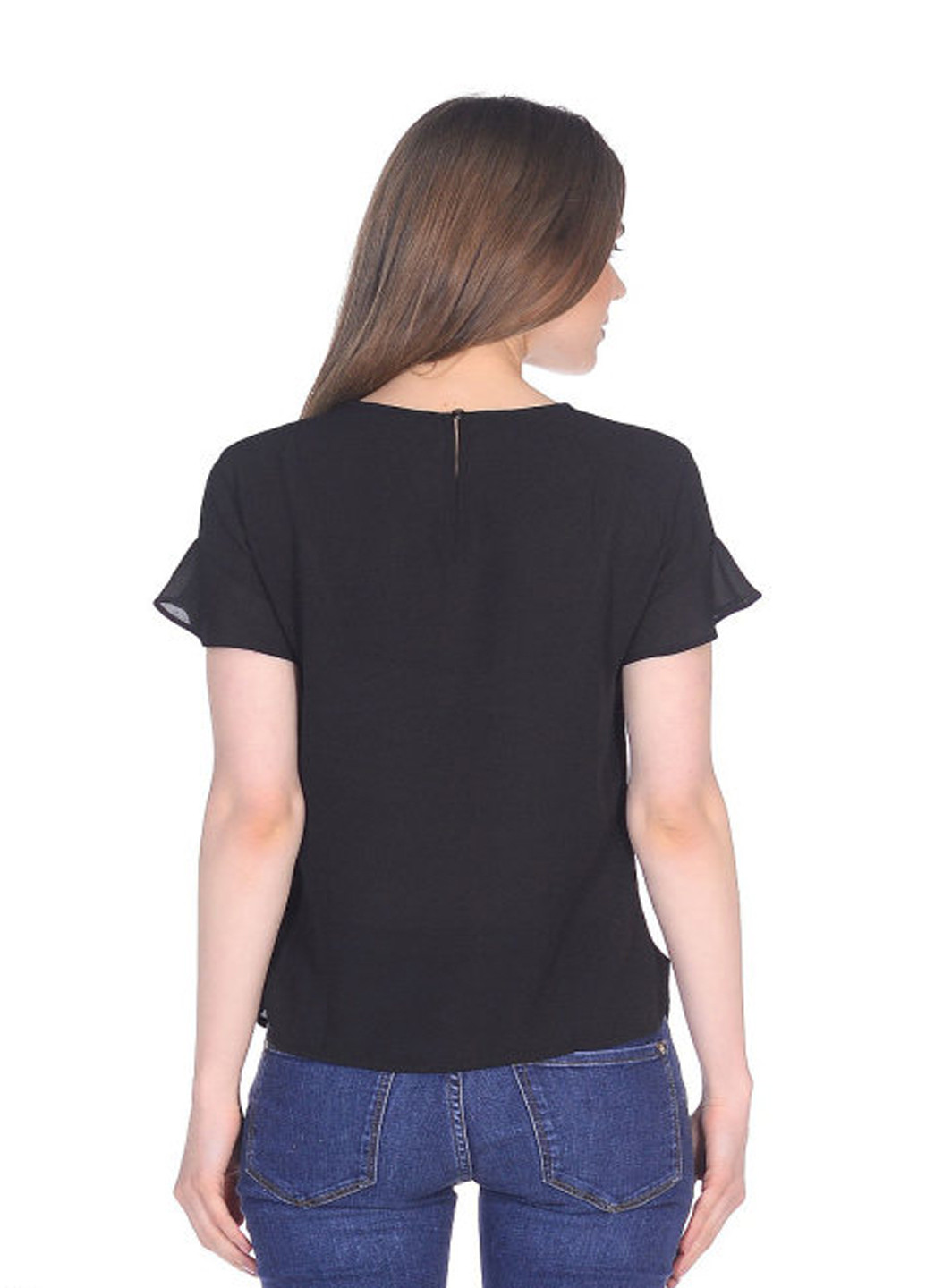 Чорна блуза United Colors of Benetton