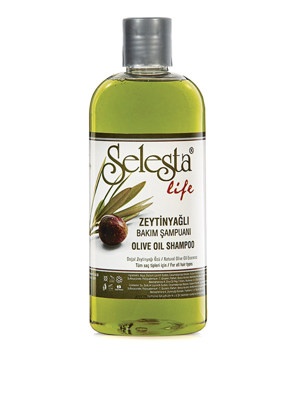 Шампунь с оливковым маслом Интенсивный уход, 400 мл Selesta (51166144)