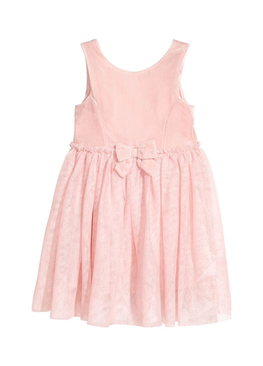 Розовое платье H&M (102621455)
