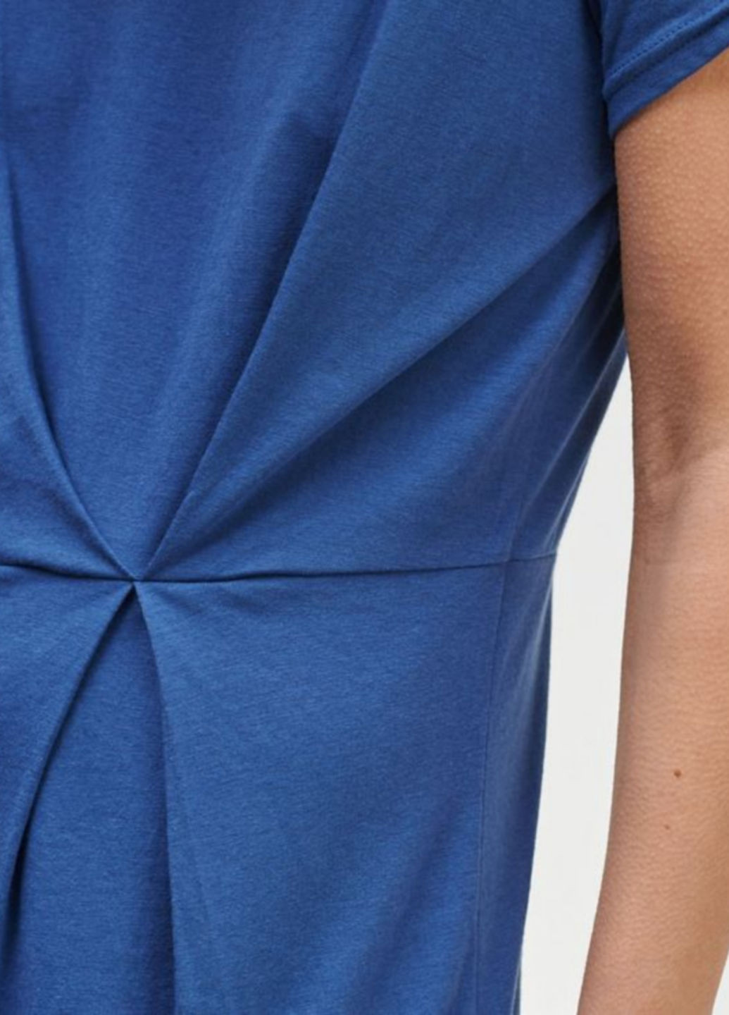 Голубое кэжуал платье платье-футболка Gap однотонное
