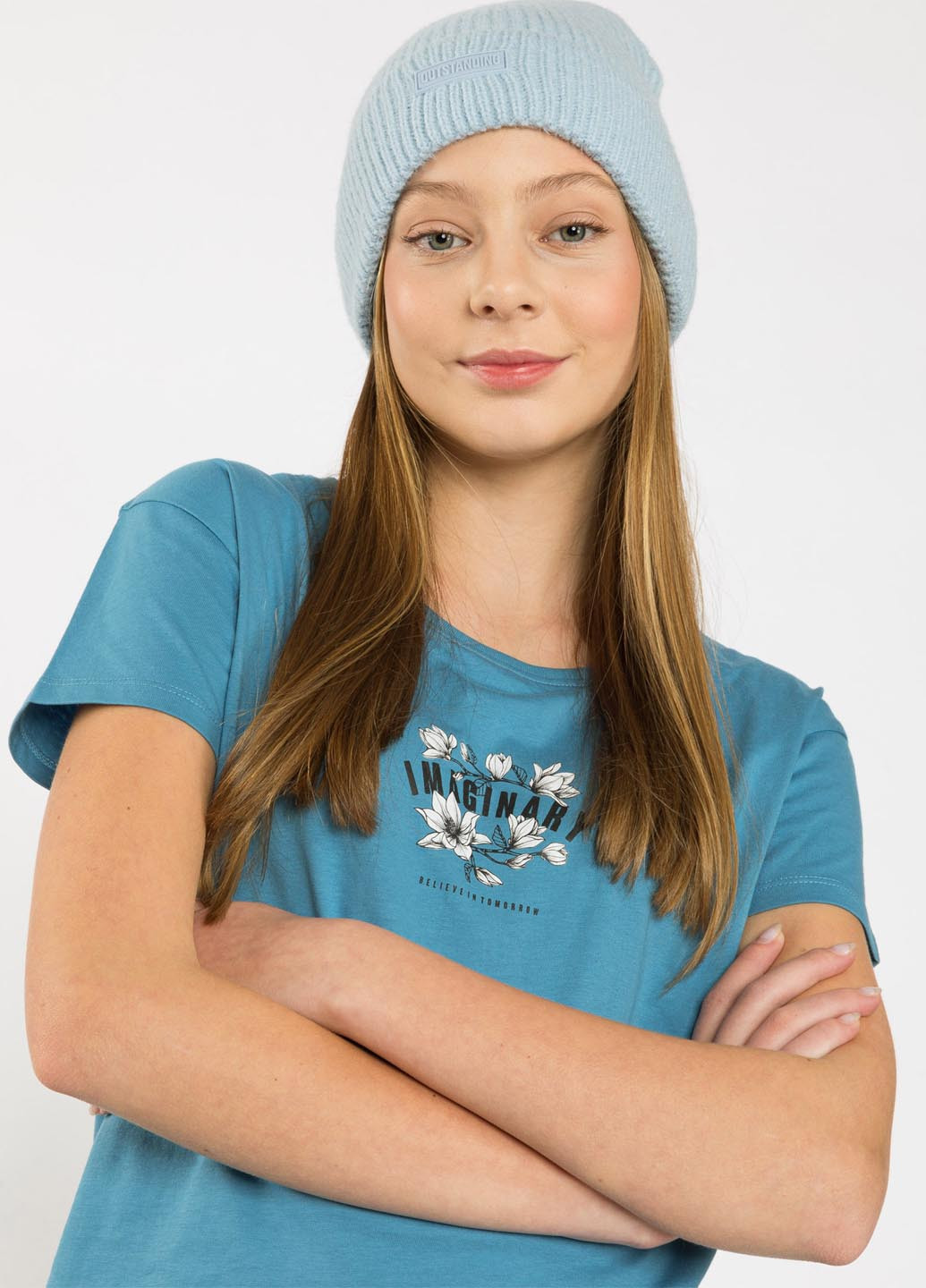 Бірюзова літня футболка Reporter Young