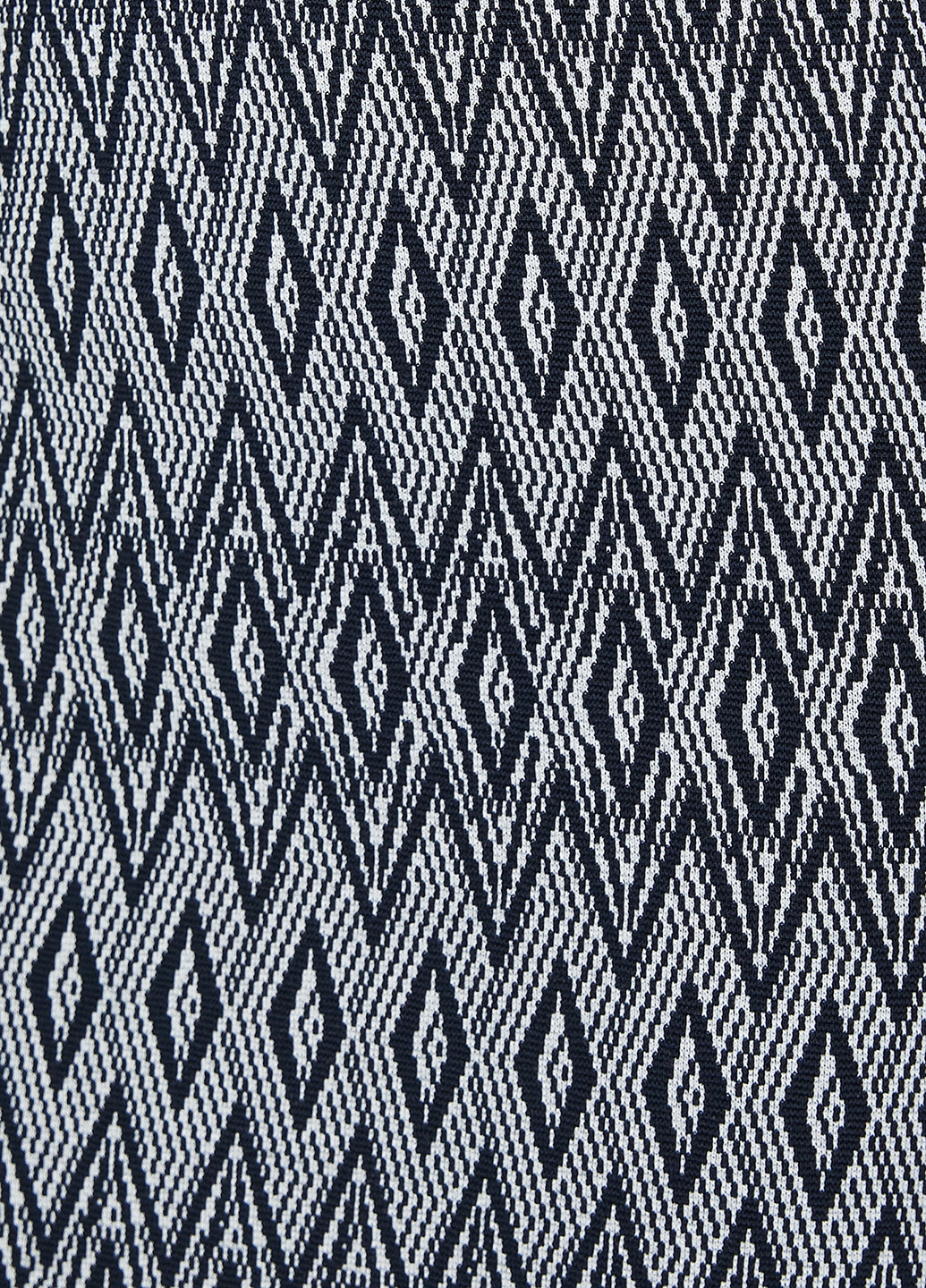 Темно-синяя кэжуал с геометрическим узором юбка KOTON