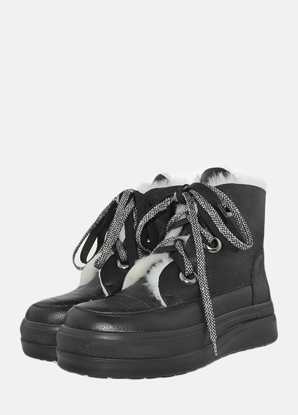 Зимние ботинки re2590 черный El passo