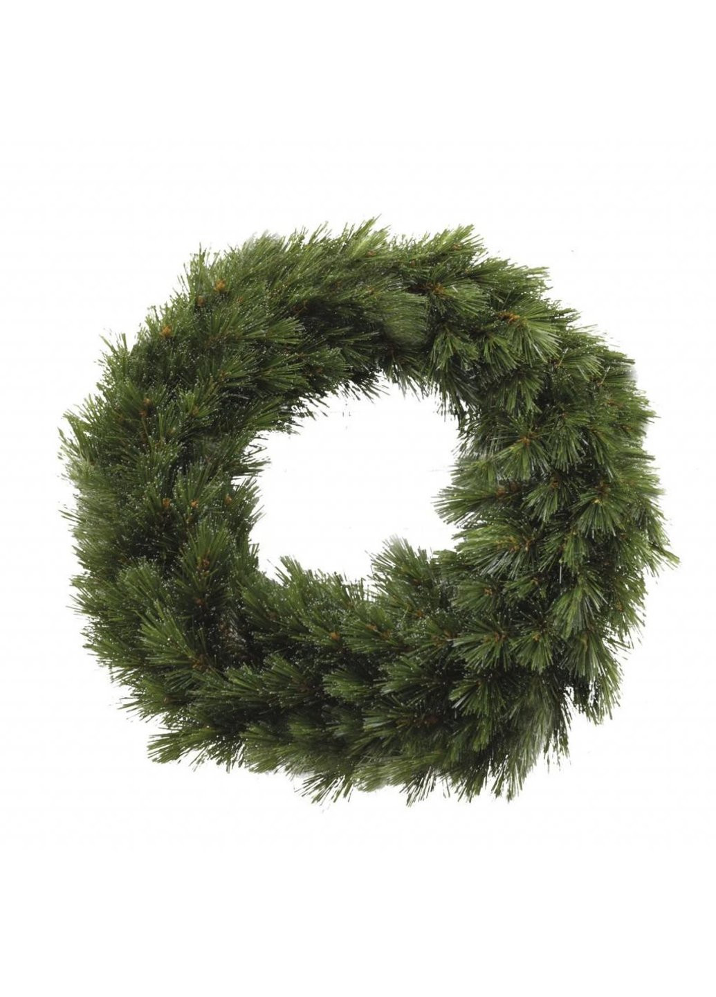 Декоративна прикраса Вінок Forest frosted 60 см Зелений (8717669551980) Triumph Tree (254593147)