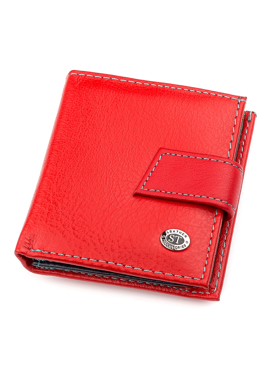 Жіночий шкіряний гаманець 8,5х9,5х2,5 см st leather (252133264)