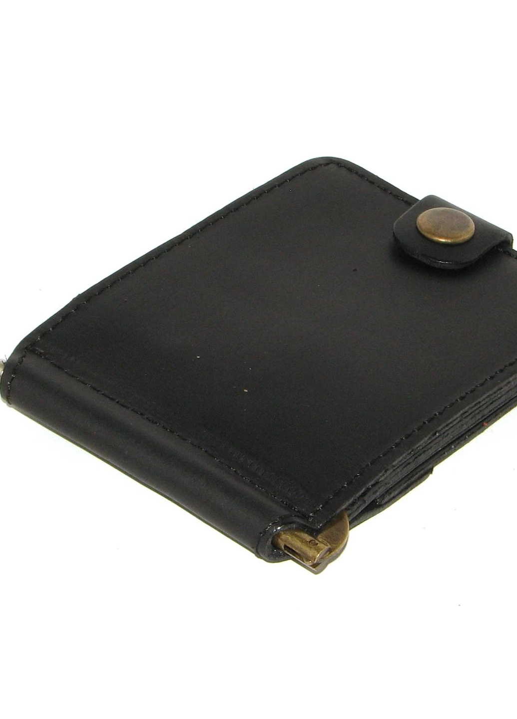 Подарочный набор №10 (зажим + обложка на права, ID паспорт) черный DNK Leather (253933698)