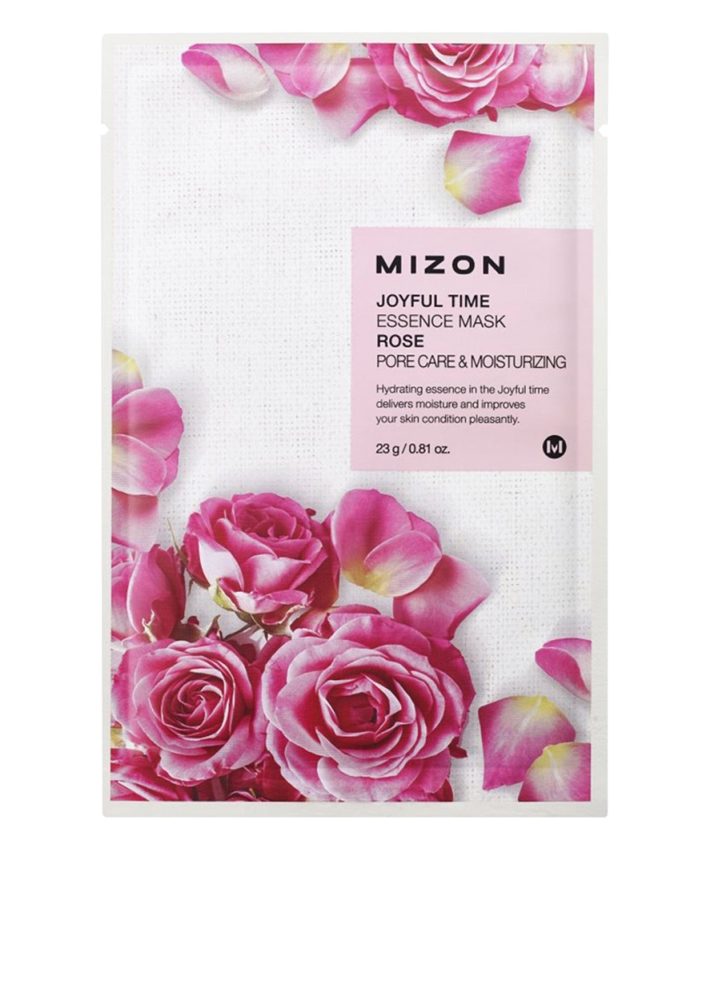 Маска для обличчя тканинна Joyful Time Essence Rose, 23 г Mizon (160878556)