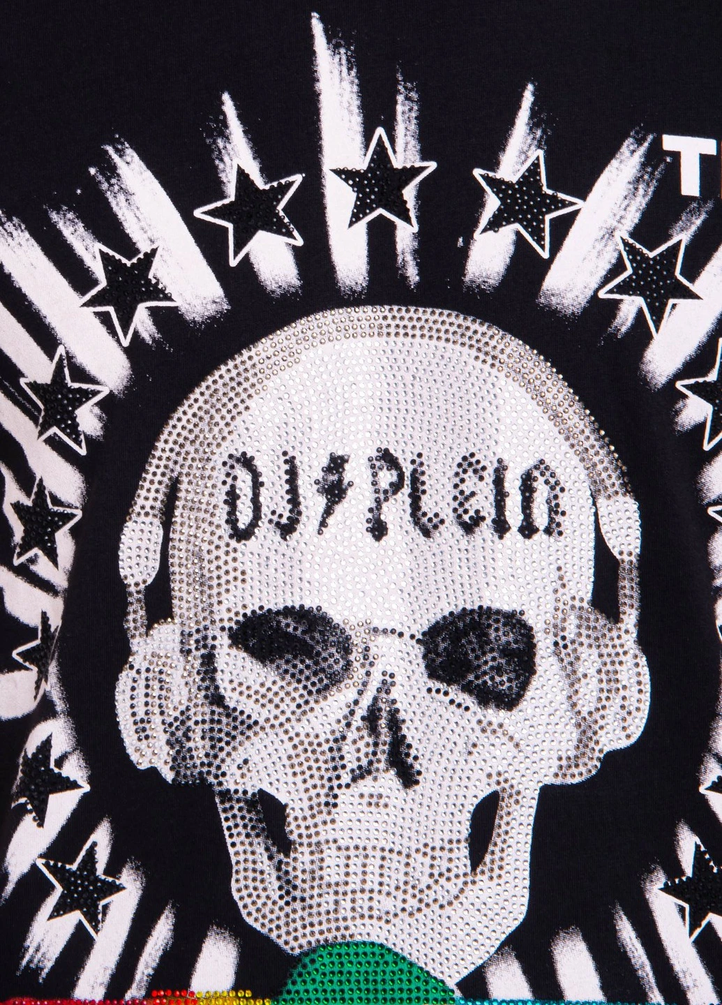 Чорна футболка Philipp Plein