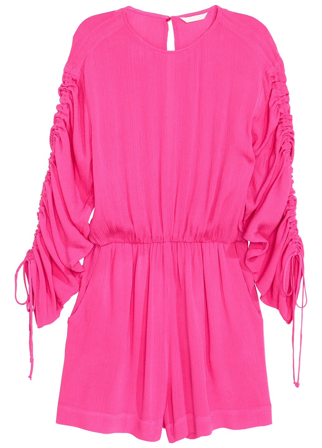 Комбінезон H&M комбінезон-шорти однотонний рожевий кежуал