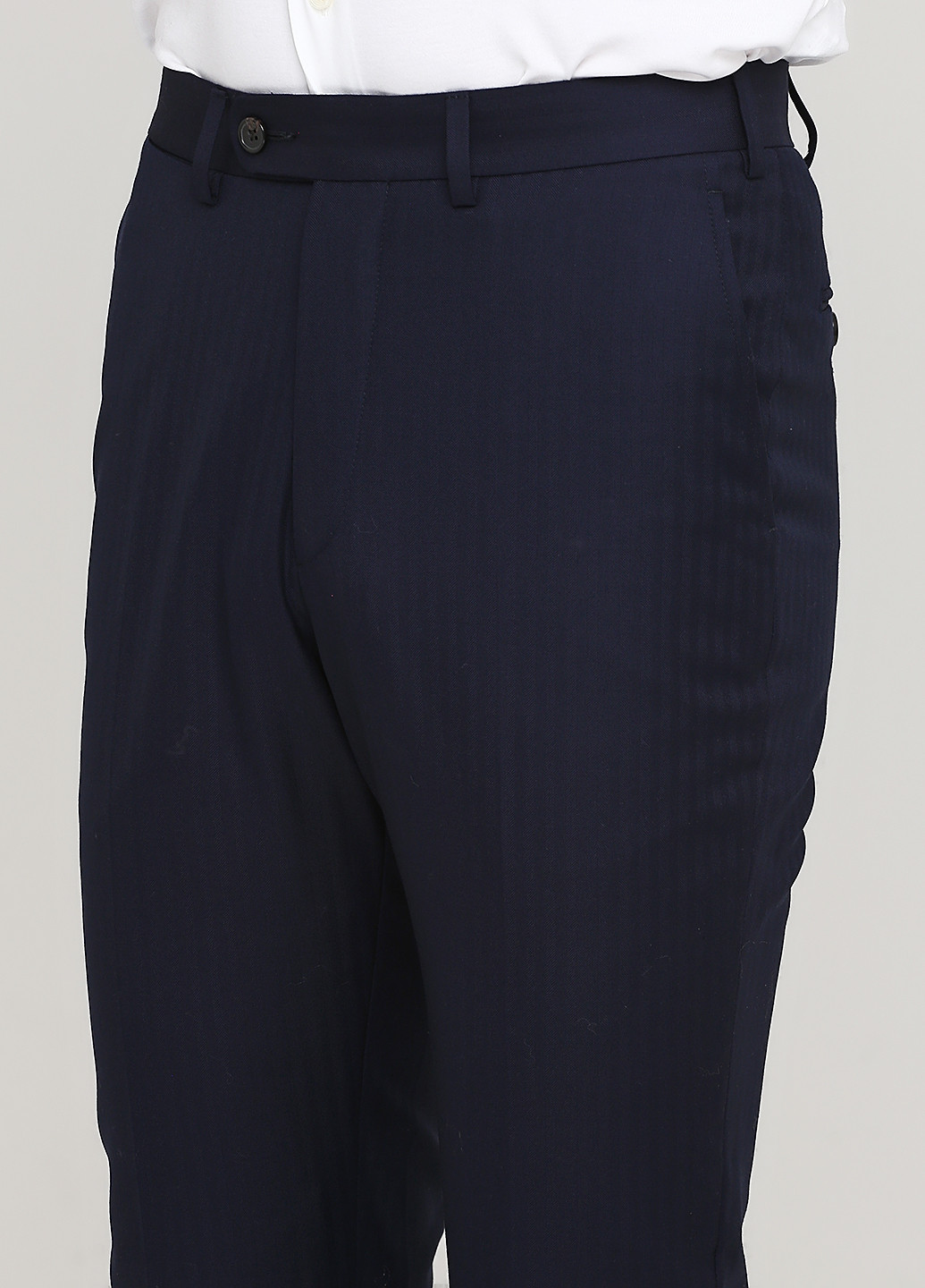 Индиго кэжуал демисезонные зауженные брюки Suitsupply