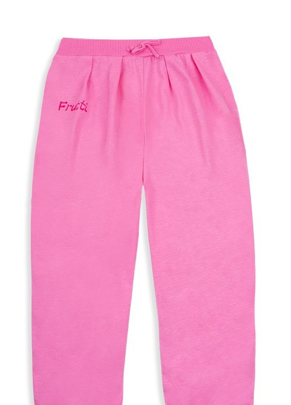 Розовые кэжуал летние брюки Габби