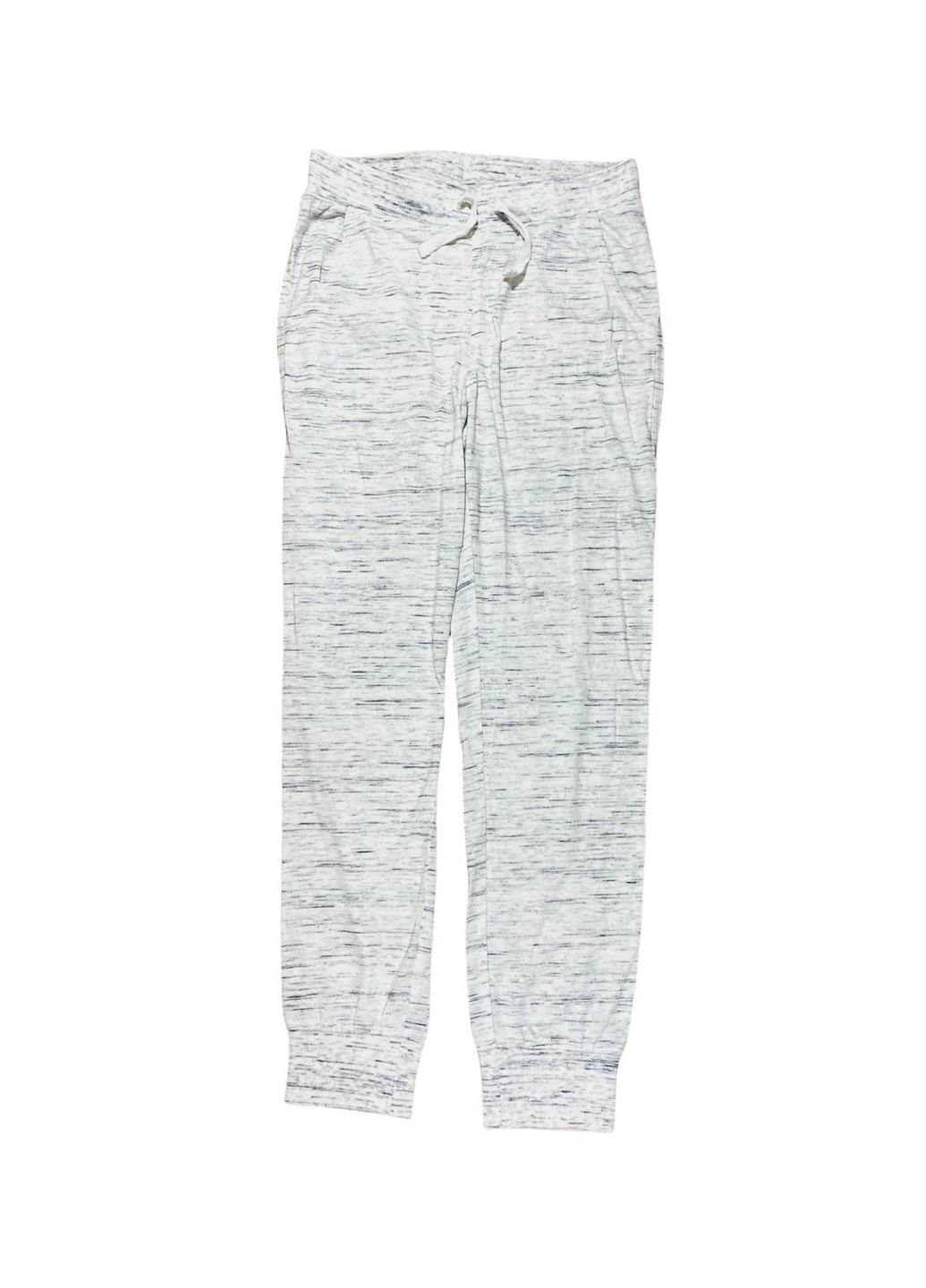 Белые спортивные демисезонные брюки H&M