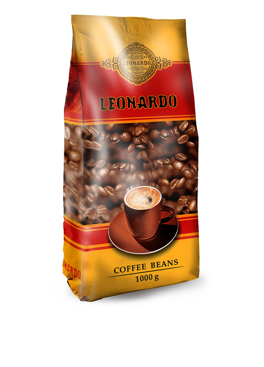 Кофе в зернах, 1 кг Leonardo (184093977)