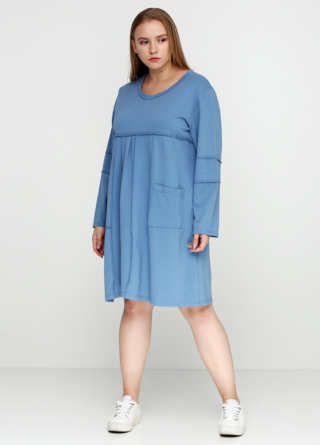 Синя кежуал сукня Italy Moda однотонна