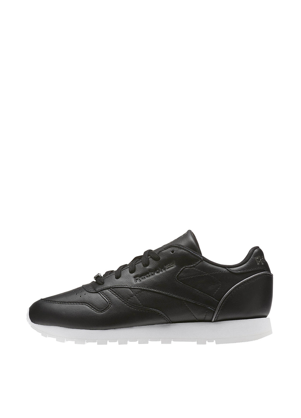 Чорні осінні кросівки Reebok Classic Leather HW