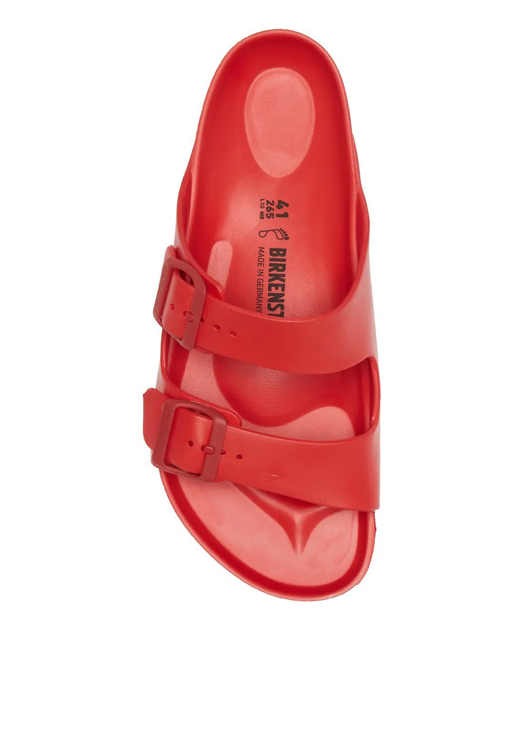 Красные пляжные, кэжуал шлепанцы Birkenstock