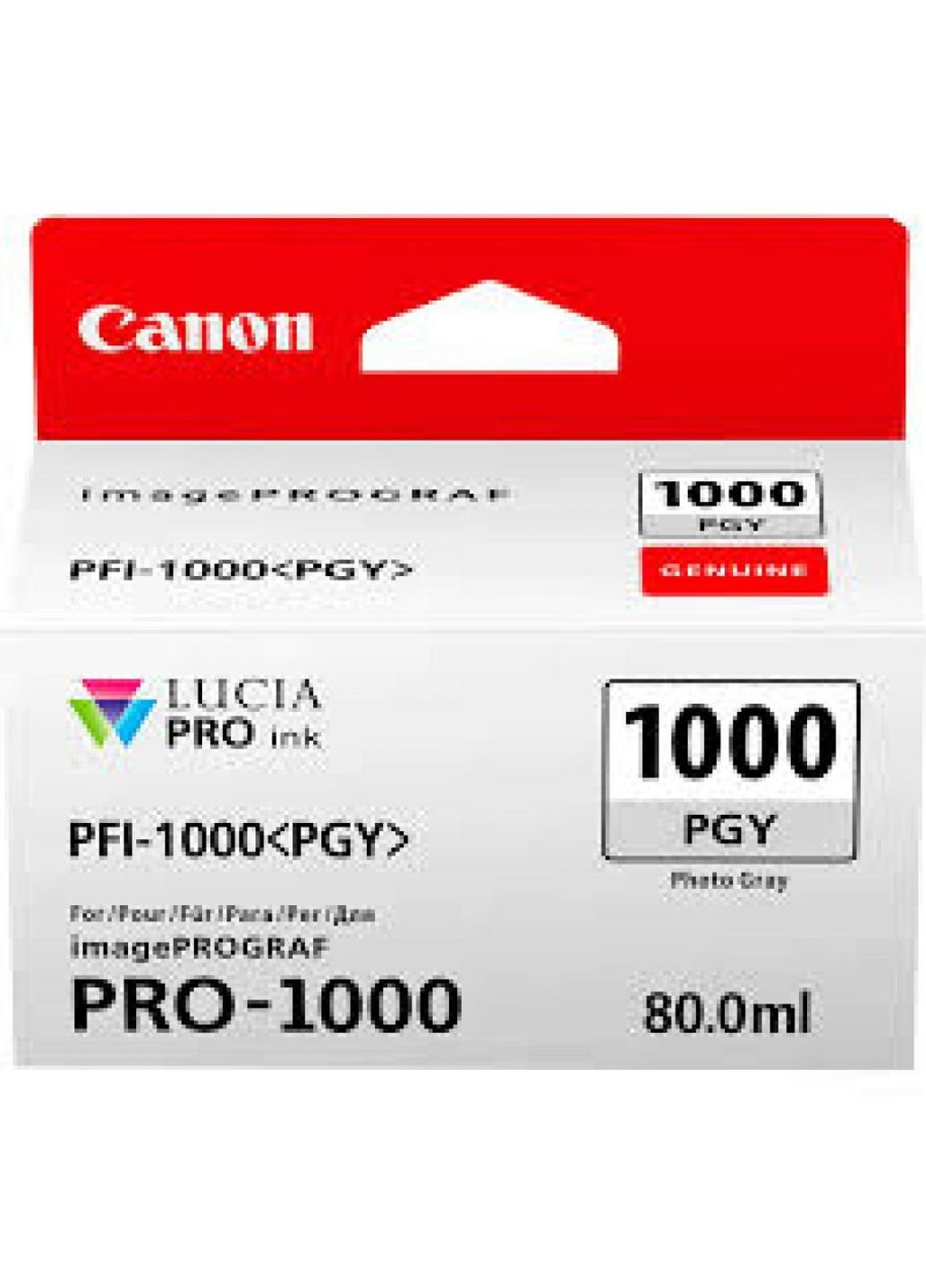 Картридж (0553C001) Canon pfi-1000pgy (photo grey) (247615988)