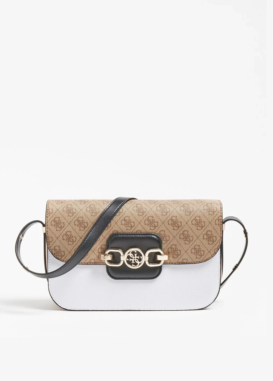 Сумка Guess HENSELY CNVRTBLE SHOULDER BAG LAM - LATTE MULTI (239103560)
