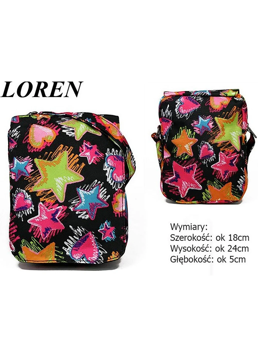 Сумка через плече 18х22х5 см Loren (252414630)