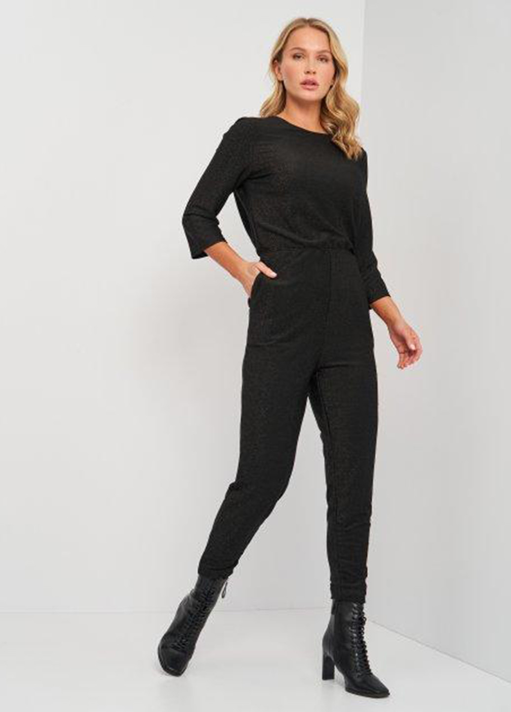 Комбінезон демісезон,чорний, Moss Copenhagen однотонний чорний