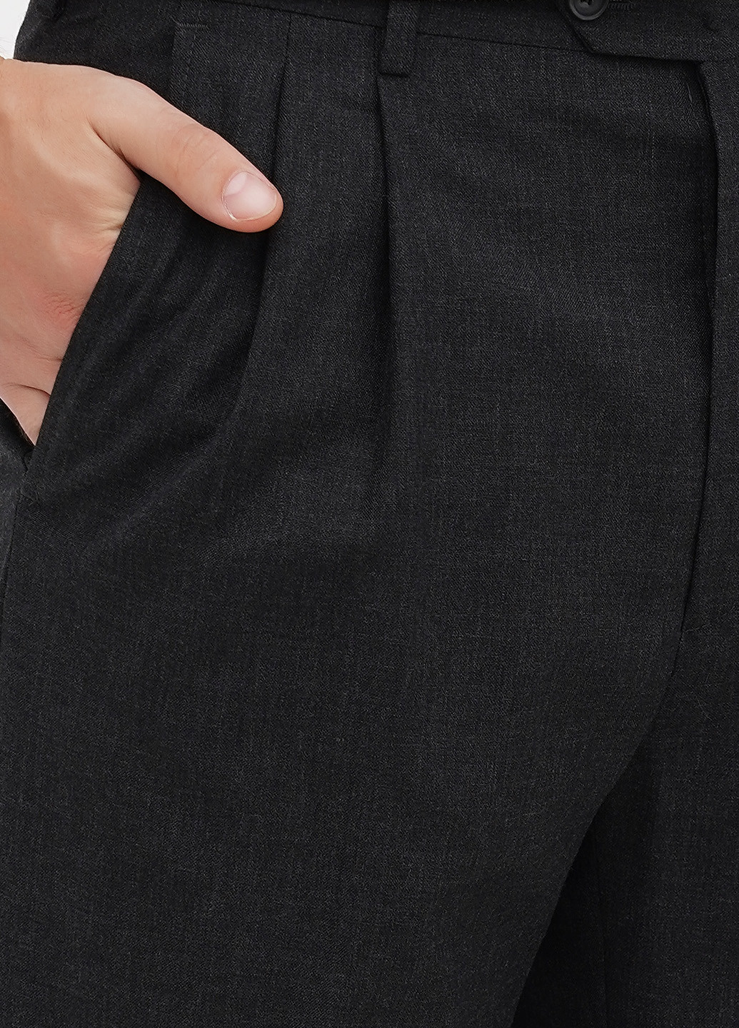 Темно-серые кэжуал демисезонные классические брюки Gulliver