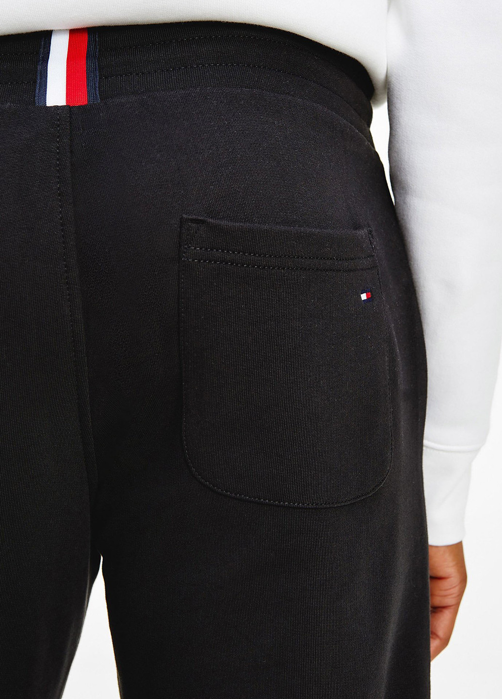 Черные спортивные, кэжуал демисезонные джоггеры брюки Tommy Hilfiger