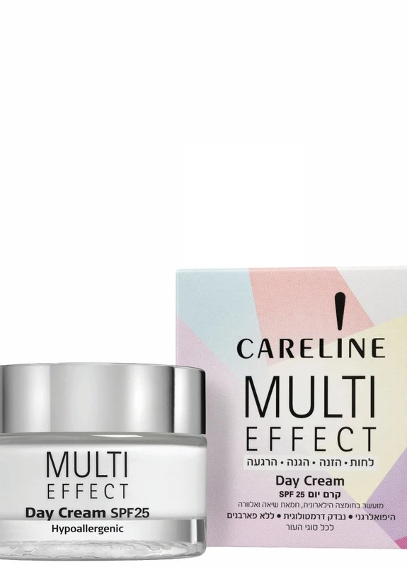 Careline Дневной крем для лица и шеи Multi Effect Day Cream SPF25 — Крем, (248641145)