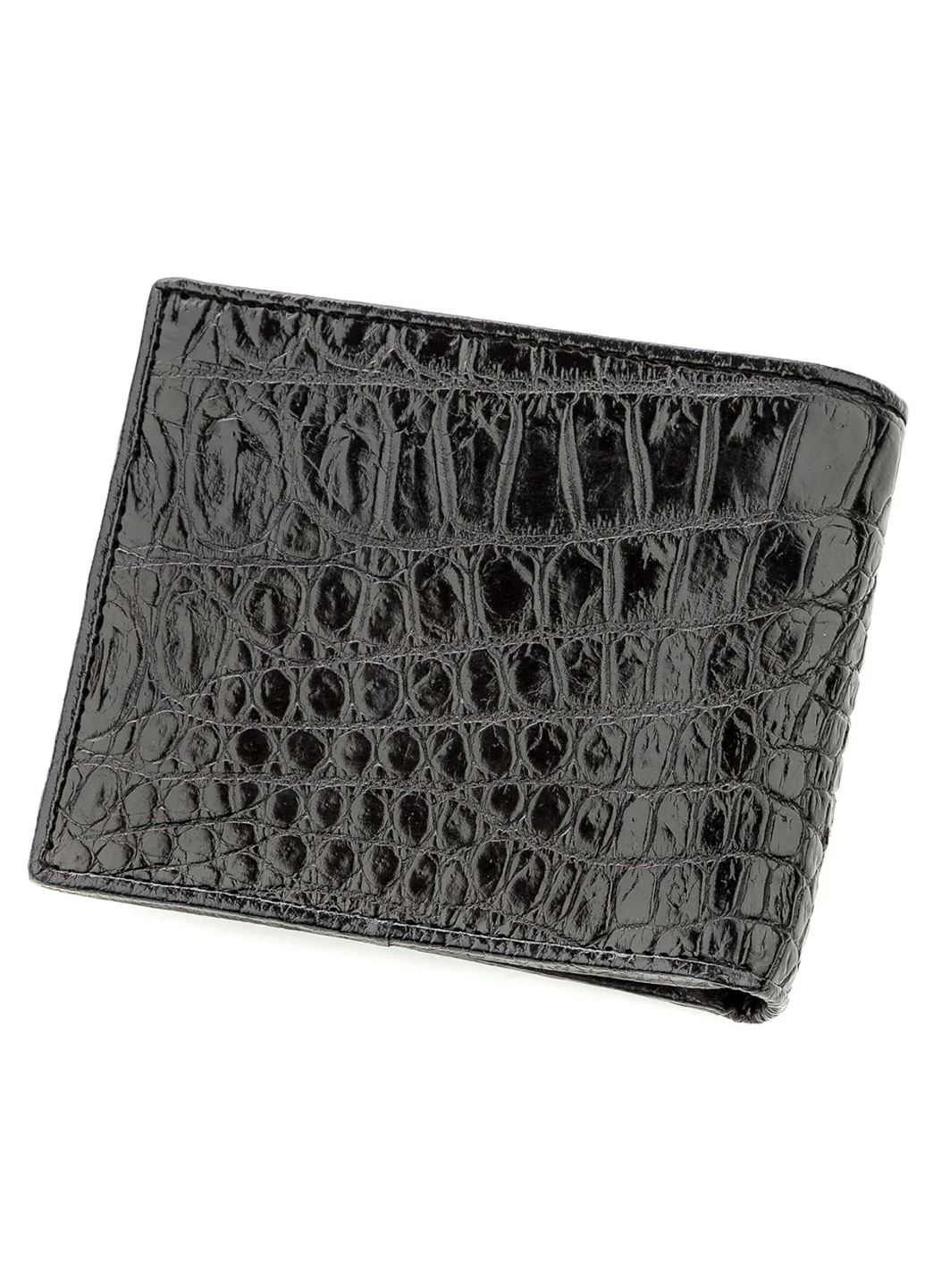 Чоловічий шкіряний гаманець 11х 9 см Crocodile leather (252129763)