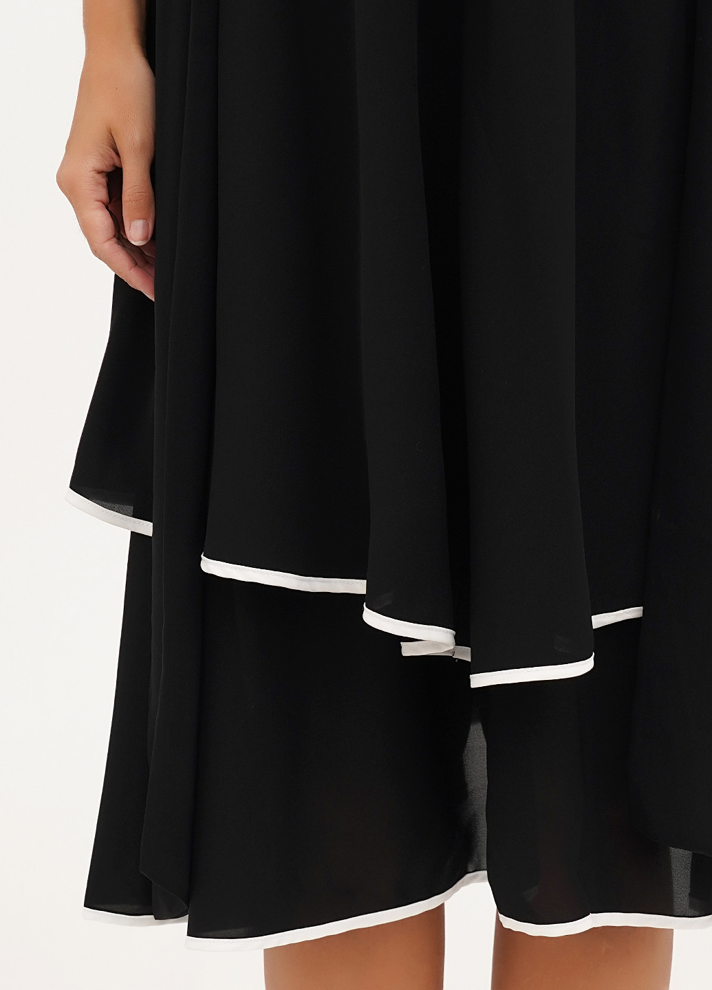 Чорна кежуал сукня а-силует Vicolo однотонна