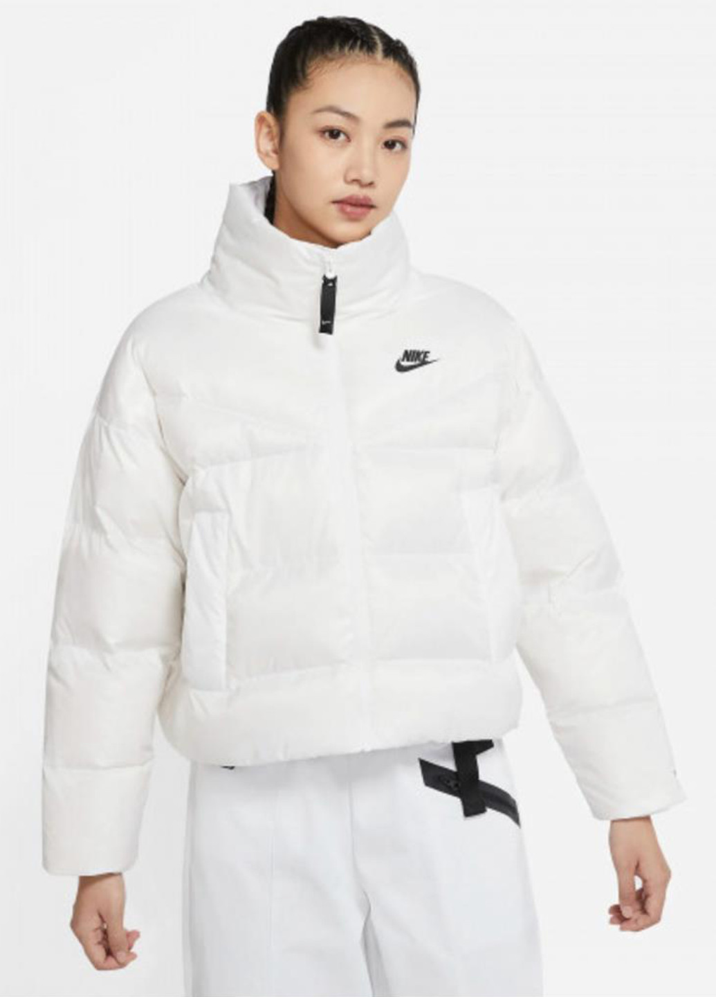Біла демісезонна куртка dh4079-100 Nike NSW TF CITY JKT