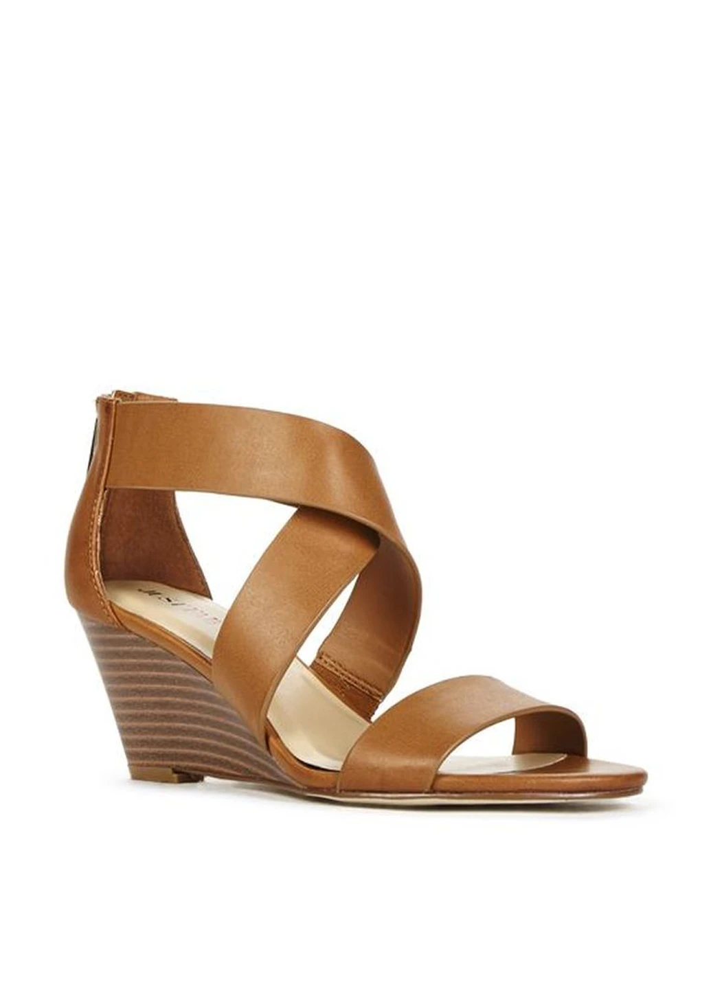 Охра босоножки JustFab на молнии