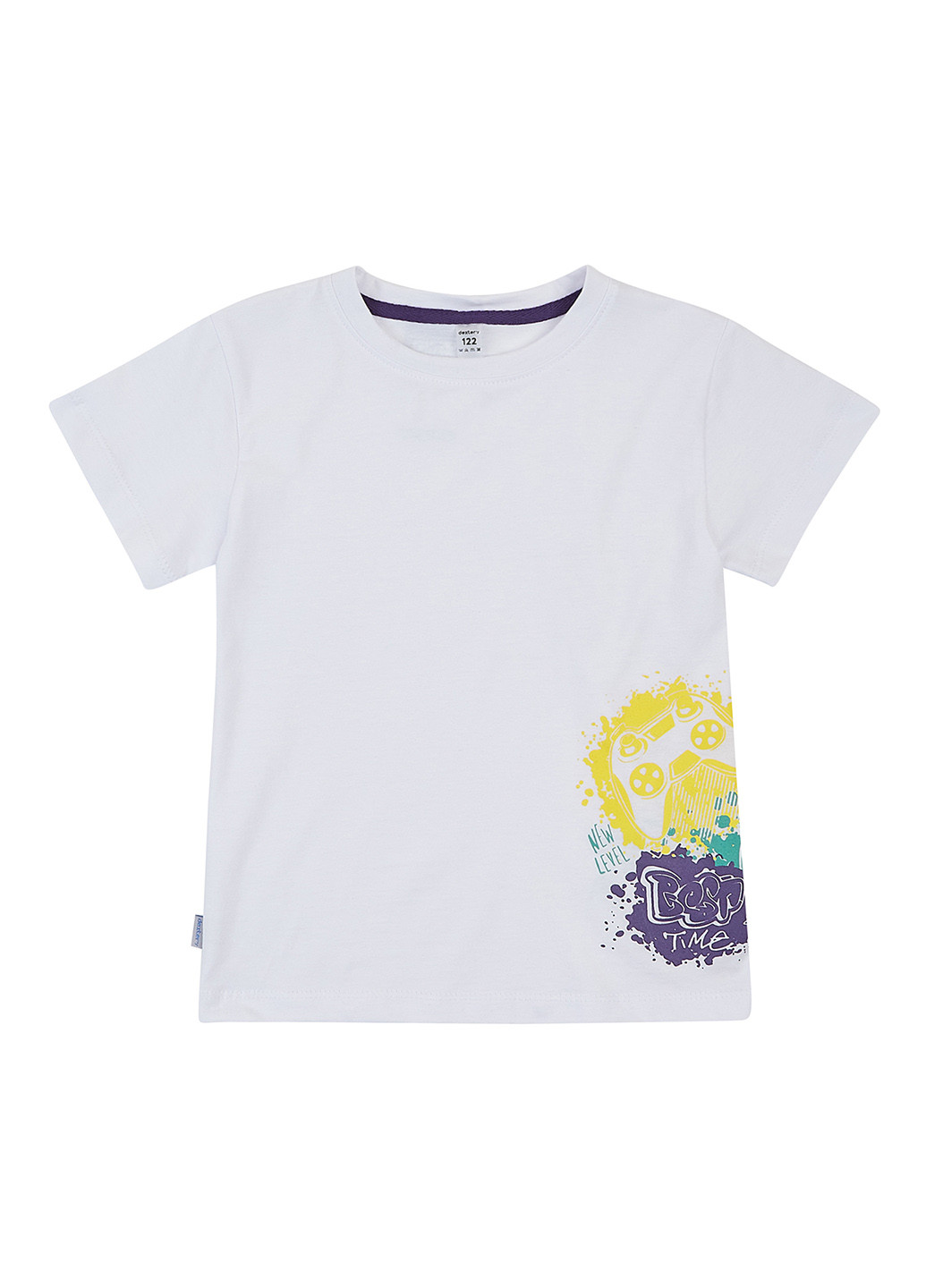 Белая летняя футболка dexter's