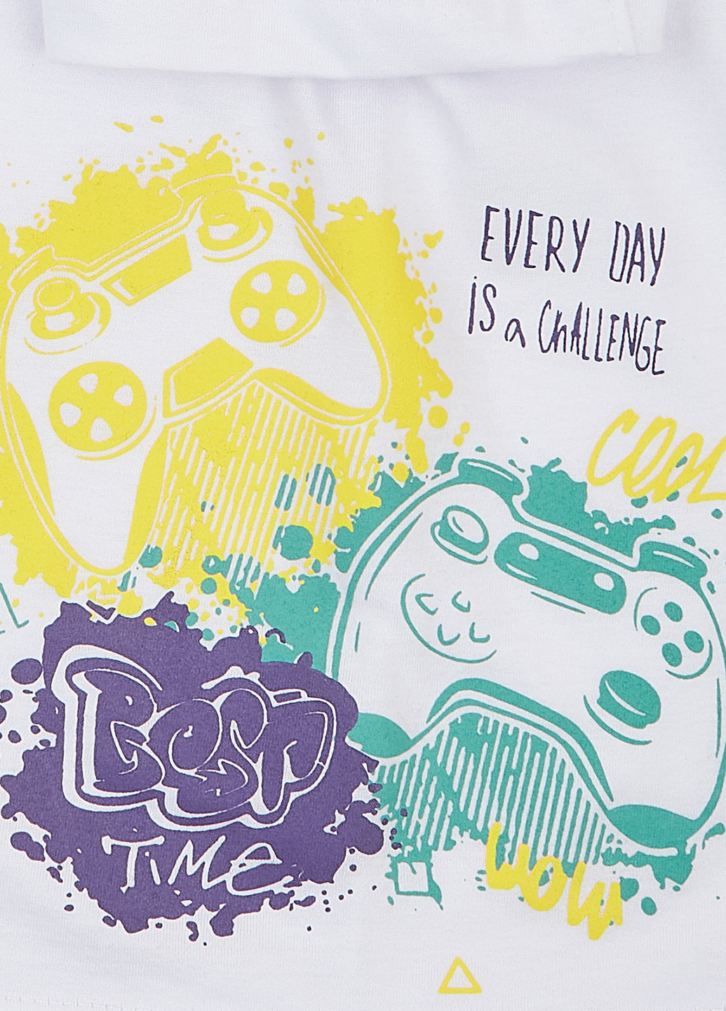 Белая летняя футболка dexter's