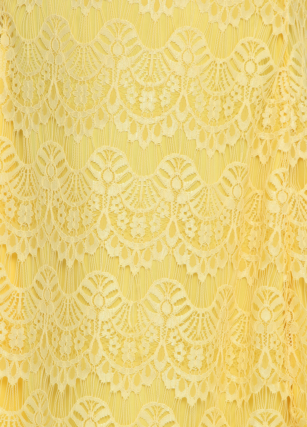Желтое коктейльное платье а-силуэт AX Paris однотонное