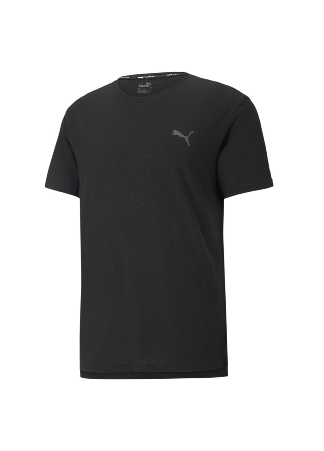 Чорна футболка favourite energy short sleeve men's training tee Puma