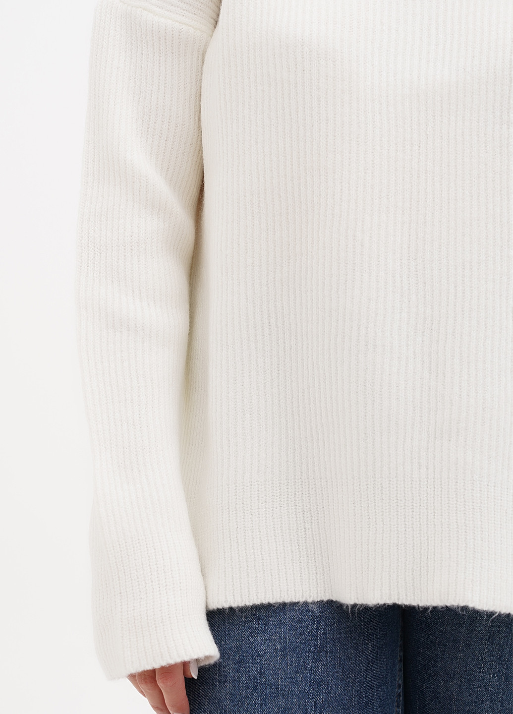 Молочный демисезонный свитер La Pomme