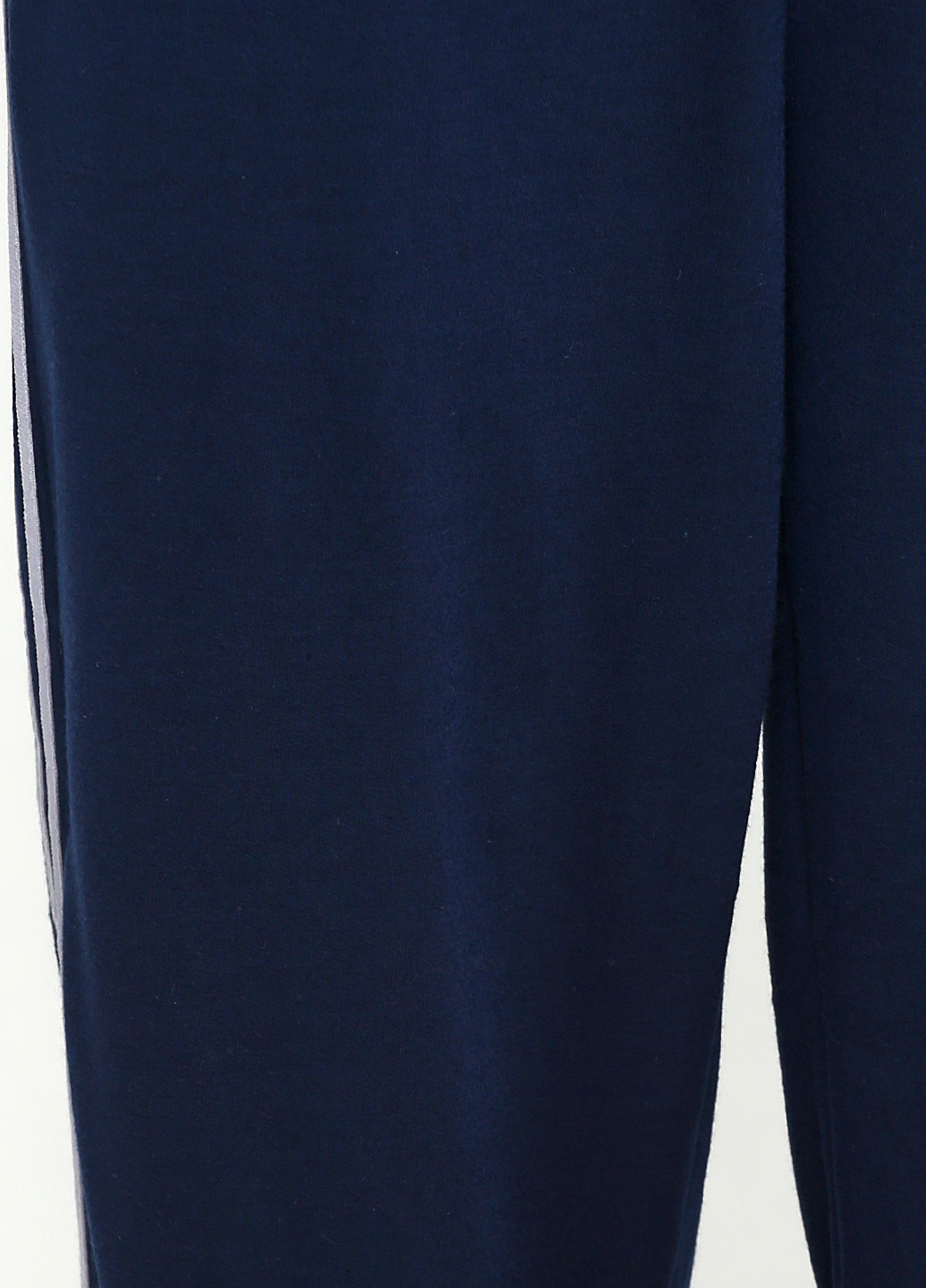 Темно-синие кэжуал демисезонные со средней талией брюки Dunauone