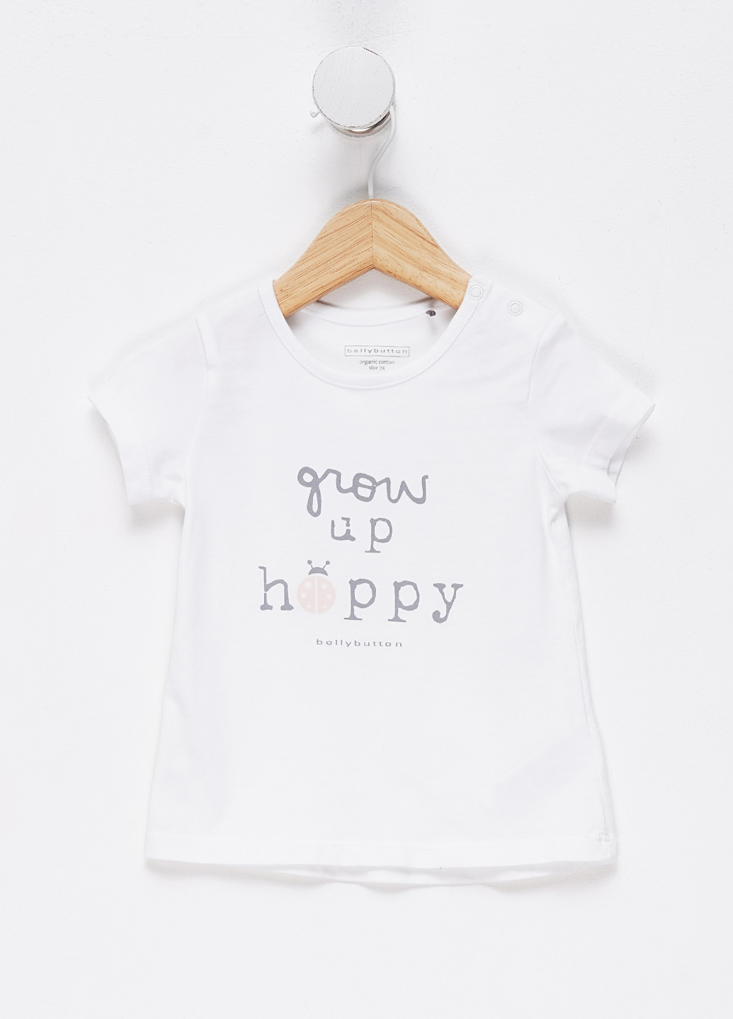 Белая летняя футболка Bellybutton