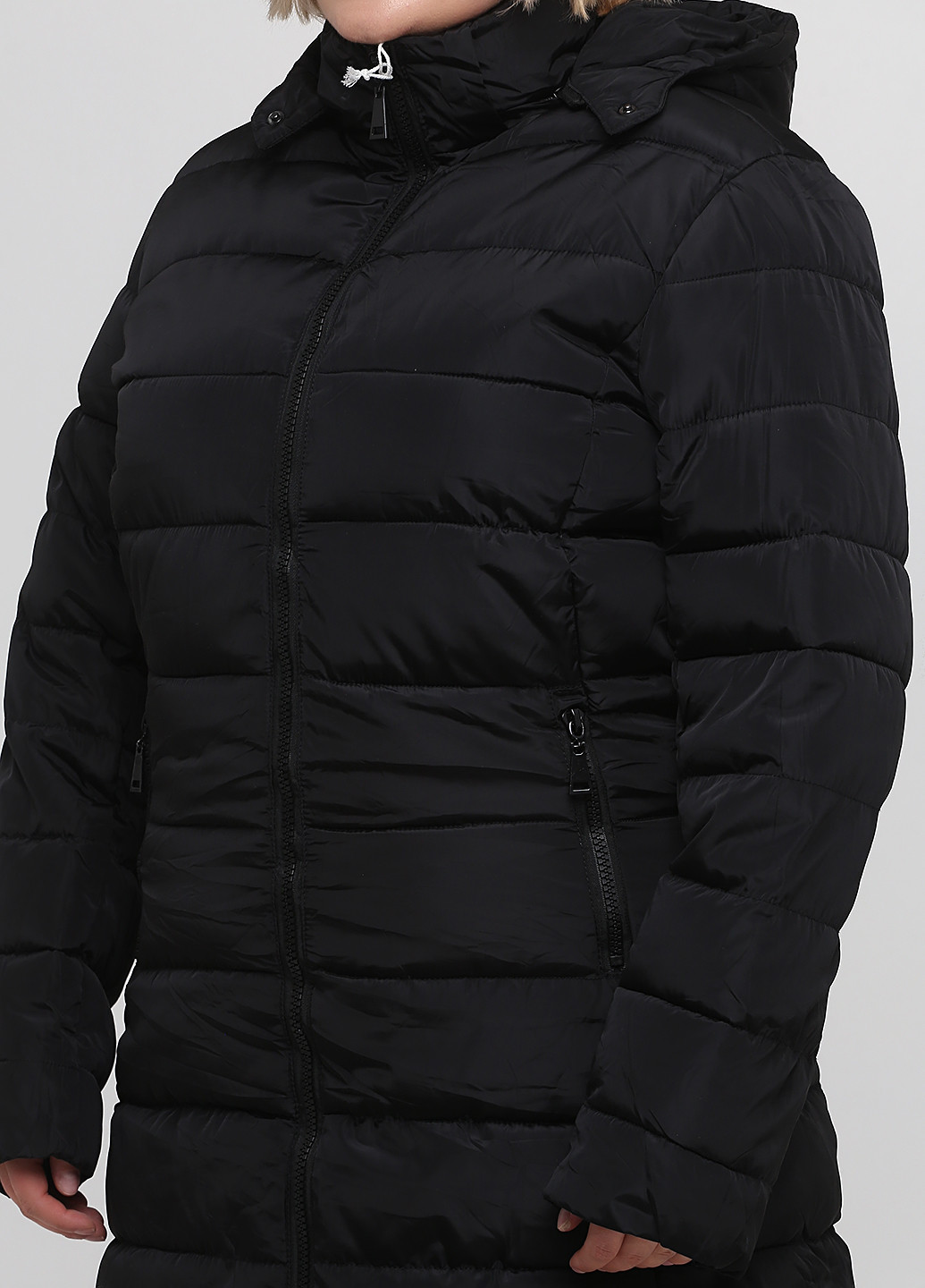 Чорна зимня куртка Made in Italy