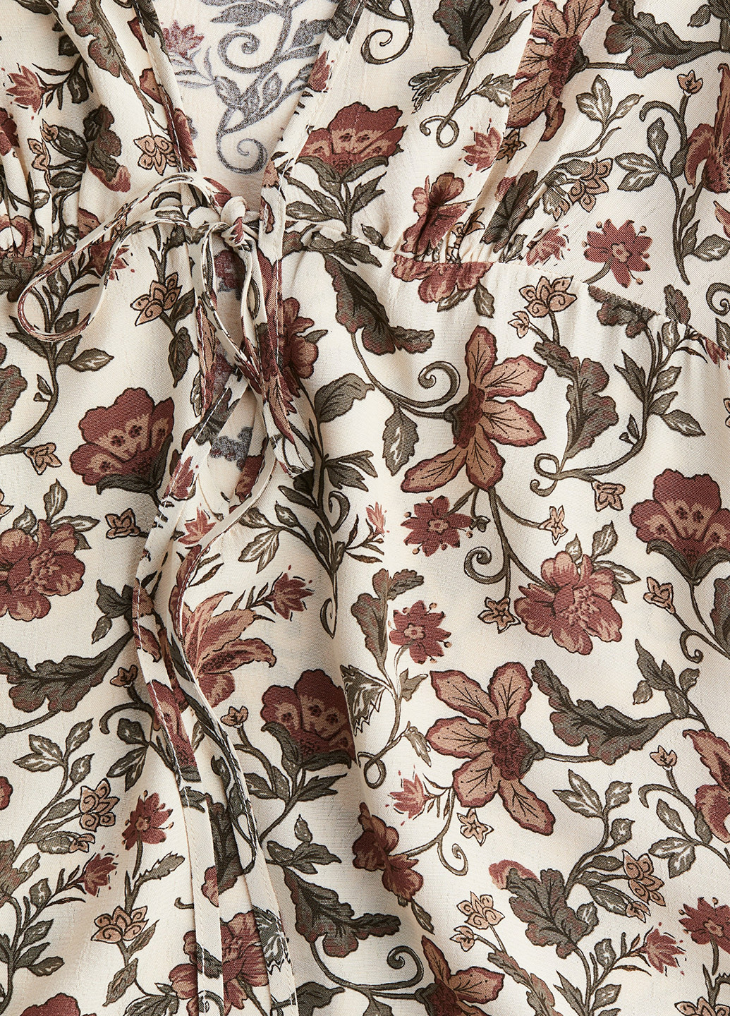 Комбінована кежуал сукня кльош H&M з квітковим принтом