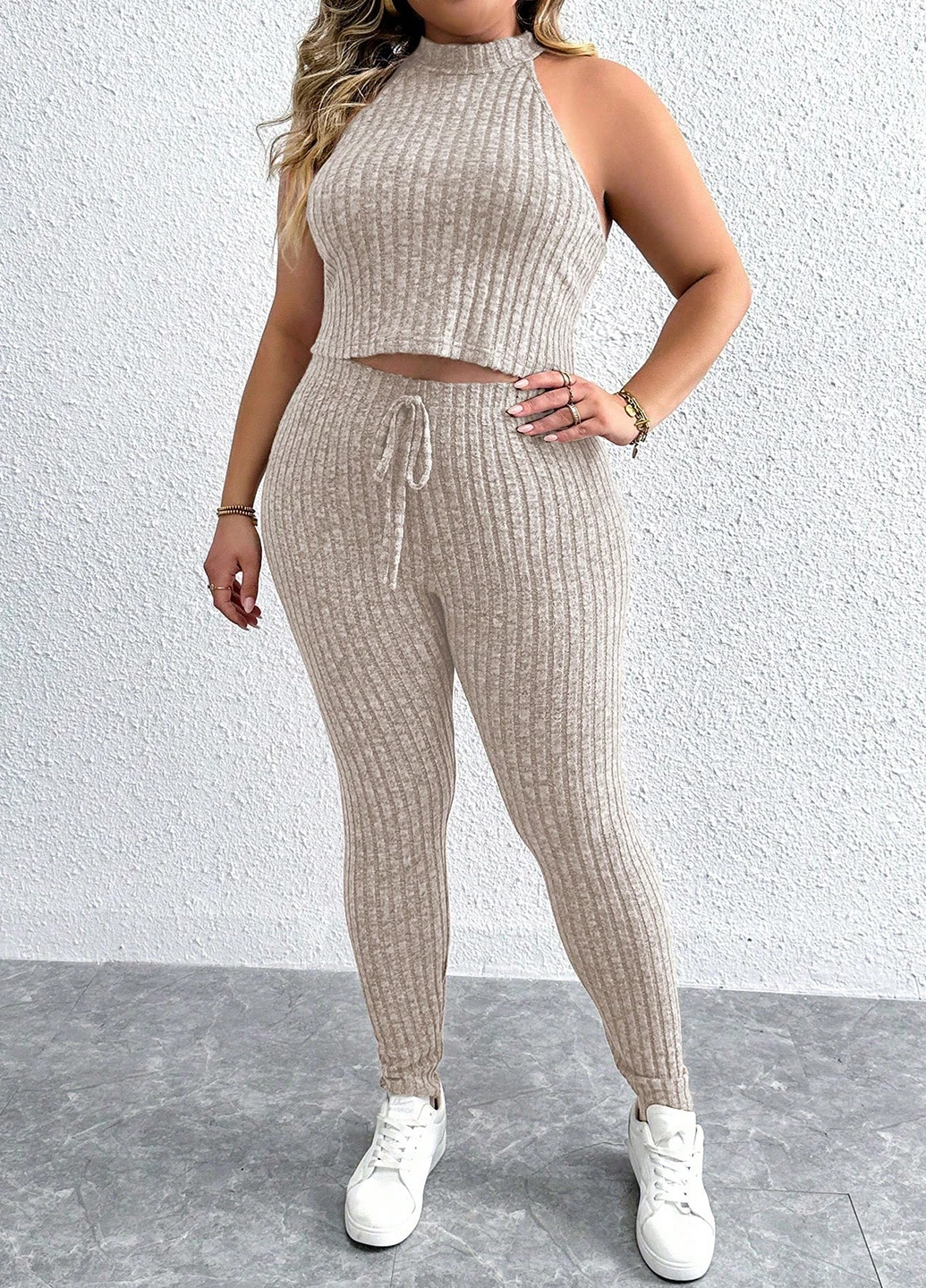 Костюм (лонгслив, леггинсы) SHEIN (311677009)