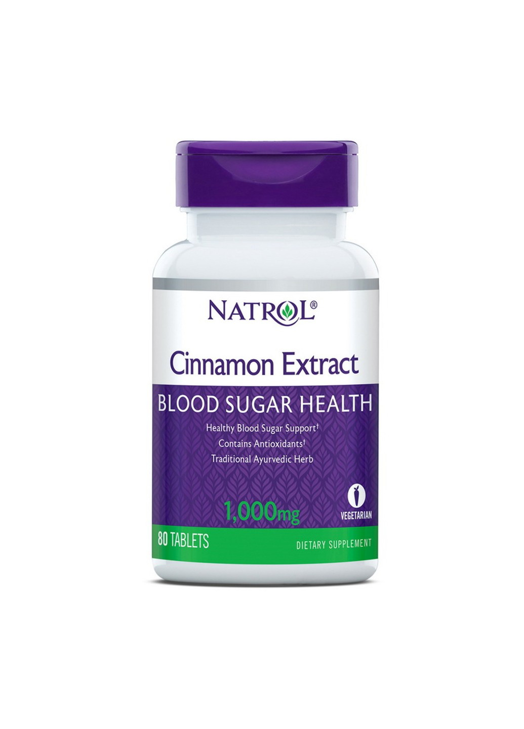 Экстракт корицы Cinnamon Extract 1000 mg 80 таблеток Natrol (255410189)